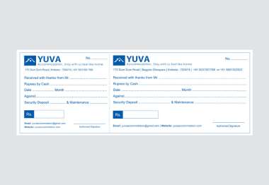Payment Receipt Design - Yuva Accommodation